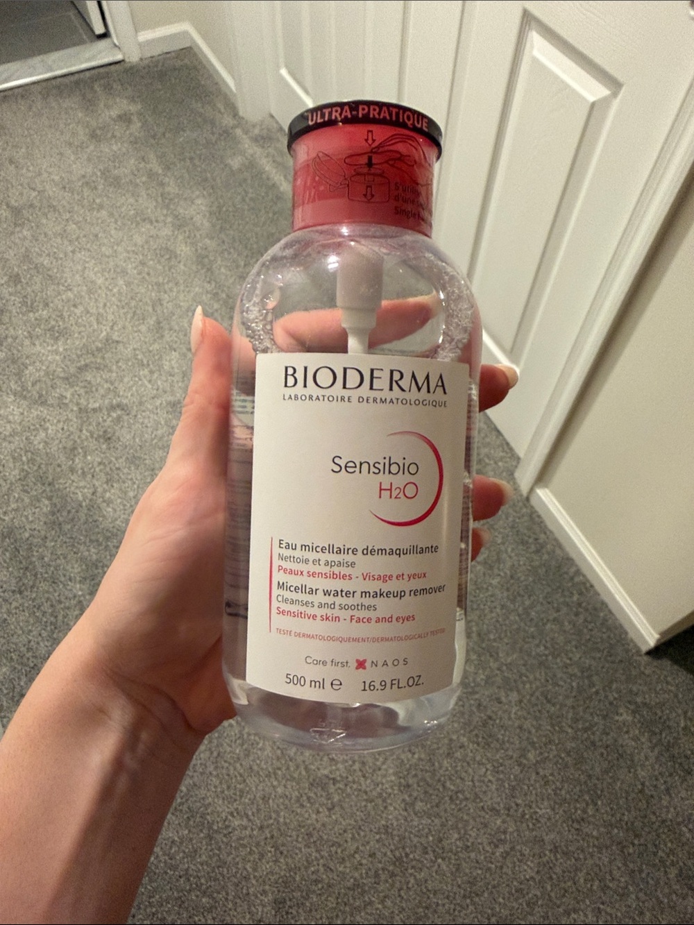 Bioderma Micellar Water Makeup Remover 16.9 fl. oz.